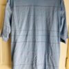 Jos A. Banks LEADBETTER GOLF MENS MED STAYS COOL TECH BLUE STRIPE POLO SHIRT SzM - Image 2