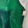GK DANCE JAZZ CHEER LADIES SMALL EVERGREEN MYSTIQUE FOIL HALTER TOP Sz AS NWT! - Image 3