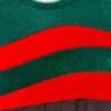 GK ICE SKATE LADIES SMALL 3/4SLV GREEN VELVT TURTLENK NAVY C/L DANCE UNITARD AS - Image 2