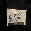 GK DANCE CHEER LADIES SMALL NAVY YELLOW DRY TECH V-NECK PERFORM TOP Sz AS NWT! - Image 6