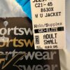 GK SUPPLEX WARM UP JACKET ADULT SMALL TURQUOISE FOIL WHITE GYMNASTIC CHEER Sz AS - Image 7