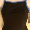 GK DANCE TOP ADULT MEDIUM BLACK MICROFIBER CAMISOLE DANCE CHEER JAZZ GYM Sz AM