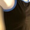 GK DANCE TOP ADULT MEDIUM BLACK MICROFIBER CAMISOLE DANCE CHEER JAZZ GYM Sz AM - Image 2