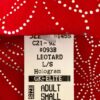 GK LgS LADIES SMALL RED N/S SPARKLE FLORAL PRINT GYMNASTICS DANCE LEOTARD AS NWT - Image 4