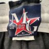 GK Youth LARGE Black Blended Cotton GYMNASTIC Graphic Heavyweight Jersey Shorts - Image 3