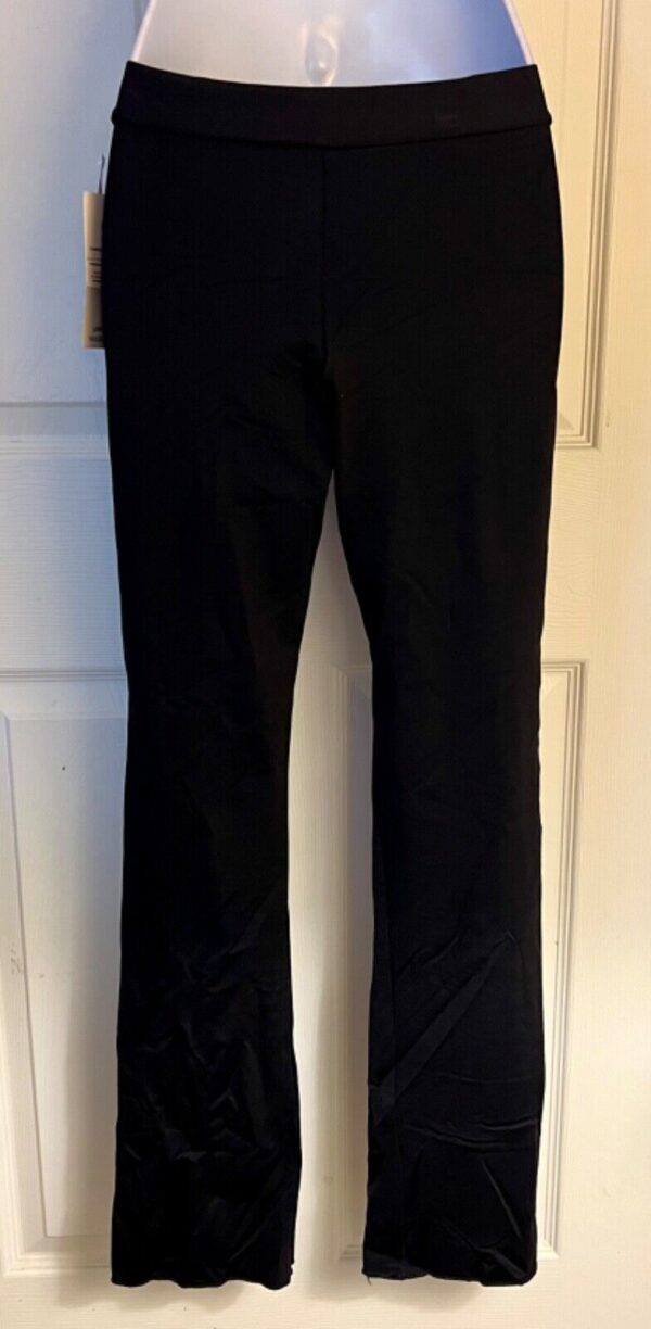 GK ELITE DANCE JAZZ ADULT X-SMALL BLACK TACTEL/SPANDEX V-WAIST PANTS SZ XS NWT! - Image 4