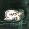 GK CHILD SMALL MINI WORKOUT SHORTS GREEN VELVET CHEER DANCE GYMNASTICS Sz CS NWT - Image 3