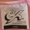 GK ELITE ICE DANCE SKATE DRESS CHILD LARGE LgSLV BALLET PINK VELVET Sz CL NWT! - Image 5