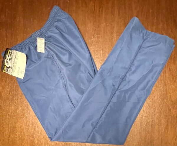 GK WARM UP ADULT SMALL NAVY MICROFIBER GYMNASTS SKATE CHEER ATHLETIC PANTS Sz S - Image 7