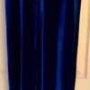 GK DANCE JAZZ LADIES SMALL BLUE VELVET BLUE VELVET WAISTBAND FLARED PANTS SZ S - Image 2