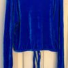 GK ROYAL VELVET  LADIES SMALL L/S WRAP W/ TIE SKATE BALLET DANCE CASUAL JACKET S - Image 7