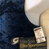 GK ELITE JAZZ DANCE CHEER GIRLS MEDIUM NAVY CRUSHED VELVET TANK CROP TOP Sz CM - Image 3