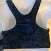 GK ELITE JAZZ DANCE CHEER GIRLS MEDIUM NAVY CRUSHED VELVET TANK CROP TOP Sz CM - Image 5