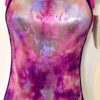 GK PURPLE HAZE ADULT X-SMALL PINK MYSTIQUE GYMNASTIC DANCE TANK LEOTARD Sz AXS