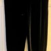 GK ELITE DANCE LADIES SMALL BLACK SMOOTH VELVET CUFFED CAPRI PANTS Sz AS NWT! - Image 4