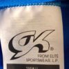 GK WORKOUT SHORTS LADIES SMALL BLUE DANCE CHEER GYMNASTICS NYLON/SPANDEX AS NWT! - Image 5