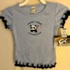 GK "TEAM USA GYMNASTICS" CHILD 4 TODDLER PANDA TEE RUFFLE SSLV COTTON TOP SZ 4T - Image 5