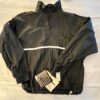 GK WARM UP SET UNISEX CHILD LG BLACK CRINKLE NYLON GYMNASTIC CHEER JACKET/PANTS - Image 3
