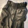 GK WARM UP SET UNISEX CHILD LG BLACK CRINKLE NYLON GYMNASTIC CHEER JACKET/PANTS - Image 8