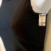 GK DANCE JAZZ ADULT SMALL SOLID BLACK MICROTECH TANK CAMISOLE TOP Sz AS NWT! - Image 3