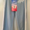GK 'DANCE' GRAPHIC CHILD SMALL LIGHT BLUE COTTON/SPANDEX CAPRI PANTS Sz CS