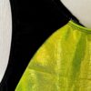 GK LEMON LIME MYSTIQUE GIRLS LARGE BLACK N/S GYMNASTIC DANCE TANK LEOTARD Sz CL - Image 2