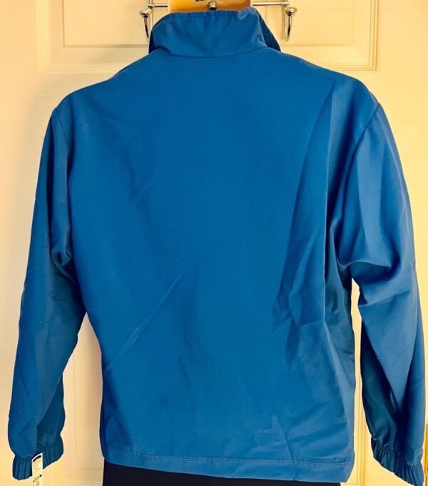 GK ROYAL MICROFIBER UNISEX CHILD LARGE GYMNASTICS ATHLETES WARM UP JACKET Sz L - Image 3