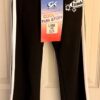 GK 'TUMBLE' GRAPHIC CHILD SMALL BLACK COTTON/SPANDEX WHITE STRIPES CAPRIS Sz CS - Image 4