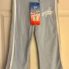 GK 'SKATE' GRAPHIC CHILD SMALL LIGHT BLUE COTTON WHITE STRIPES CAPRI Sz CS NWT!
