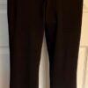 GK DANCE JAZZ LADIES SMALL BLACK NYLON/SPANDEX BOOT CUT LEG TRAINING PANTS SZ S - Image 4