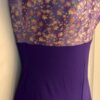 GK DANCE BIKETARD ADULT SMALL ENCHANTED FOIL LAVENDER N/S WORKOUT GYM TANK AS - Image 3