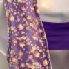 GK DANCE BIKETARD ADULT SMALL ENCHANTED FOIL LAVENDER N/S WORKOUT GYM TANK AS - Image 7