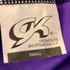 GK DANCE BIKETARD ADULT SMALL ENCHANTED FOIL LAVENDER N/S WORKOUT GYM TANK AS - Image 8