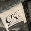 GK SKATE GIRLS SMALL GRAY POLY FLEECE CRINKLE NYLON CROPPED RIBBON TRIM VEST S - Image 8