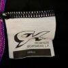 GK FAUX WRAP SKIRT CHILD SMALL BLACK GEORGETTE FOIL WAIST DANCE BALLET SZ S NWT! - Image 8