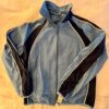 GK WARM UP JACKET CHILD MEDIUM ROYAL SUPPLEX NAVY WHITE PERFORMANCE FIT Sz M NWT - Image 8