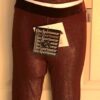 GK DANCE JAZZ PANTS CHILD MEDIUM WINE TWILIGHT FOIL VELVET WAISTBAND Sz CM NWT - Image 4