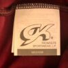 GK DANCE JAZZ PANTS CHILD MEDIUM WINE TWILIGHT FOIL VELVET WAISTBAND Sz CM NWT - Image 5