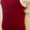 GK COMPETITION SHIRT SINGLET CHILD TODDLER BURGUNDY N/S BOYCUT LEG CUT Sz CT - Image 3