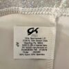CHEER GK ADULT PETITE X-SMALL WHITE SPARKLE WORKOUT GYMNASTICS DANCE SHORTS PXS - Image 7