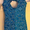 GK BIKETARD CHILD CHILD X-SMALL BLUE PAISLEY PRINT GYMNASTICS DANCE TANK SZ XS - Image 6
