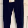 GK ELITE DANCE JAZZ LADIES MEDIUM BLACK MICROFIBER CUFFED DANCE PANTS SZ M NWT!