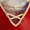 GK ELLgSLV LADIES SMALL RED FOIL BLUE WHITE STARS GYMNASTIC DANCE LEOTARD Sz AS - Image 8
