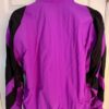 GK WARM UP JACKET UNISEX ADULT MEDIUM PURPLE BLACK SUPPLEX NYLON GYMNAST CHEER M - Image 5