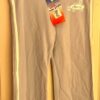 GK 'CHEER' GRAPHIC LADIES LARGE LIGHT BLUE COT/SPANDEX CHEER CAPRI PANTS SZ L - Image 2