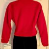 GK ICE DANCE FIGURE SKATE ADULT X-SMALL RED FLEECE VELVET ZIP JACKET SZ S NWT! - Image 4