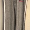 GK â€œDANCEâ€ GRAPHIC GIRLS SMALL GRAY COTTON ATHLETIC LOUNGE STRIPES PANTS Sz CS - Image 2
