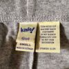 GK â€œDANCEâ€ GRAPHIC GIRLS SMALL GRAY COTTON ATHLETIC LOUNGE STRIPES PANTS Sz CS - Image 5