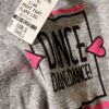 GK â€œDANCEâ€ GRAPHIC GIRLS SMALL GRAY COTTON ATHLETIC LOUNGE STRIPES PANTS Sz CS - Image 7