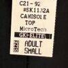 GK ELITE DANCE JAZZ ADULT SMALL BLACK MICROTECH RED TRIM TANK TOP Sz AS NWT! - Image 5